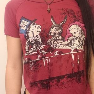 alice and wonderland top